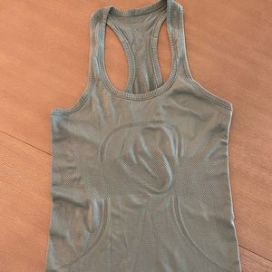 Lululemon Green Tank Top